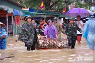Lang Son’s armed forces help residents amidst heavy rains and flooding